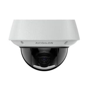 Avigilon Unity 8.0C-H6A-D1-IR Wewnętrzna kamera kopułkowa 8 MP H6A, obiektyw zmiennoogniskowy 4,4-9,3 mm, wbudowany mikrofon, HDSM SmartCodec, LIGHTCATCHER, IR, biała